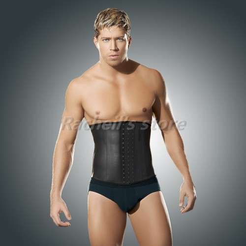 LATEX WAIST TRAINER BELT FOR MEN*Local stock*Fast delivery*price reduced