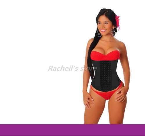Latex waist trainer 6 line hook