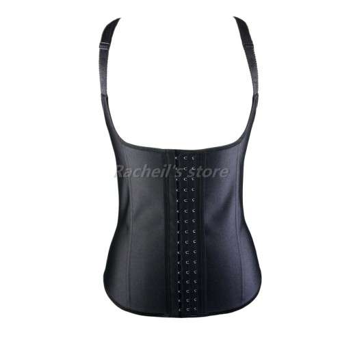 Latex waist trainer Vest adjustable strap