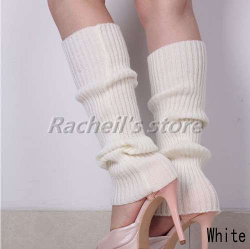 leg warmers bright candy fluorescent color