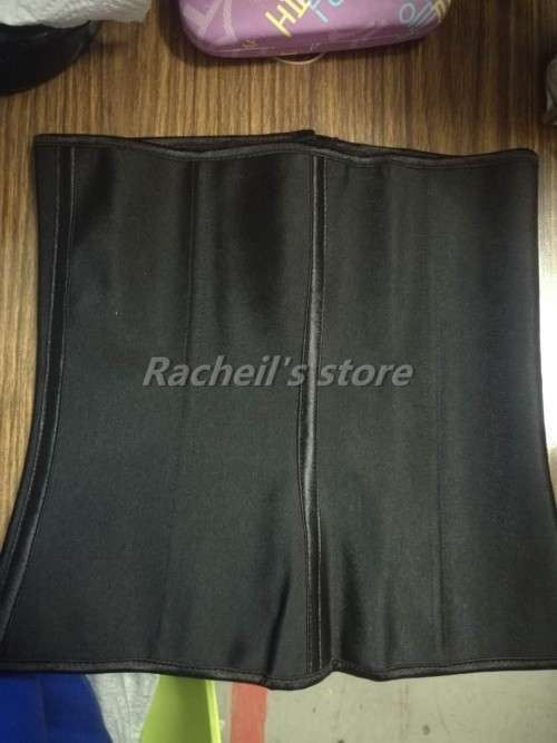 Latex waist trainer Belt Quality imported 4 steel bones light#local stock#