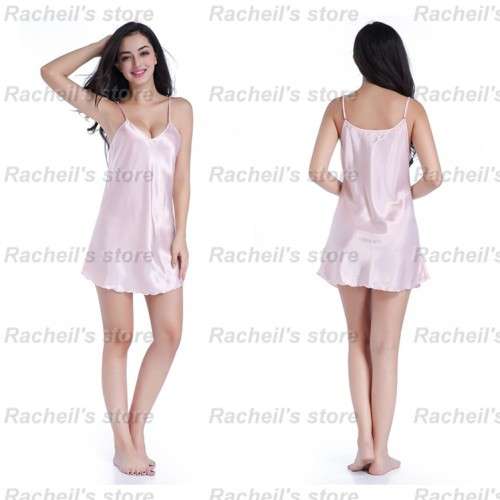 Satin Silk Gown Sleep wear#local stock#