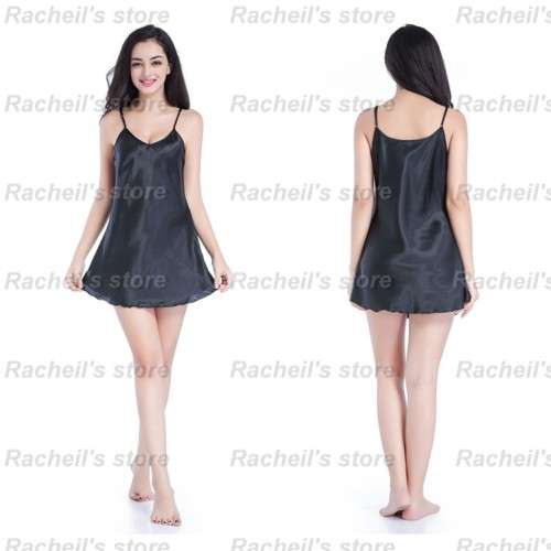 Satin Silk Gown Sleep wear#local stock#
