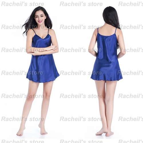 Satin Silk Gown Sleep wear#local stock#