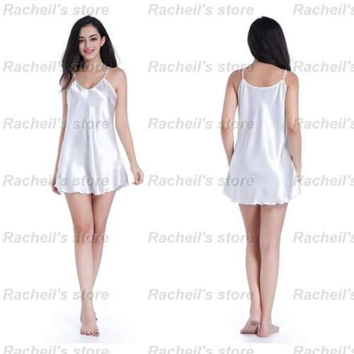 Satin Silk Gown Sleep wear#local stock#