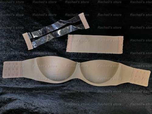 Strapless Seamless free bra back strap exchangable#local stock#