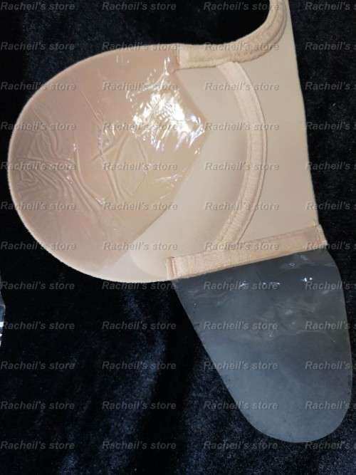 Strapless Seamless Deep V unbra adhesive stick on silicone bra#local stock#