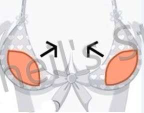 Sillicone bra insert Bra size enhancer#local stock#
