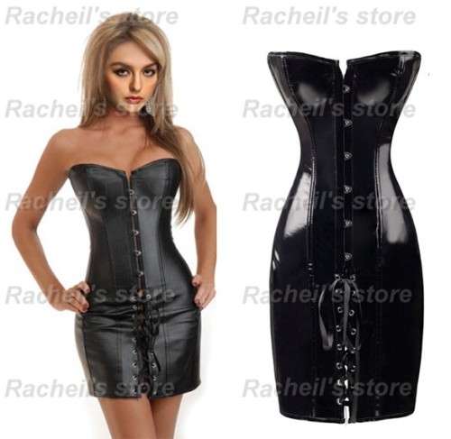 Corset set with skirt sexy corset waist slimmer cincher#Local stock#