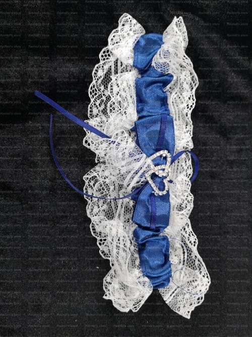 Garters wedding garters thigh belt Blue#local stock#