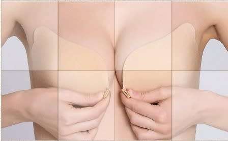 freebra Invisible bra silicone bra stick on push up bra material surface#local stock#Price reduced!