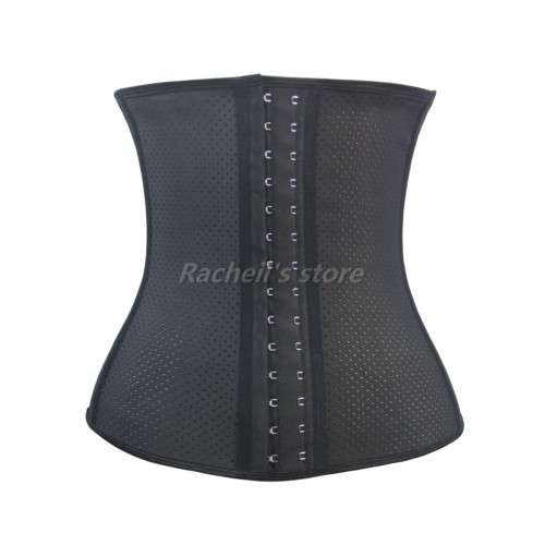 Waist trainers latex waist trainer 9 steel bones Breathablel stock#