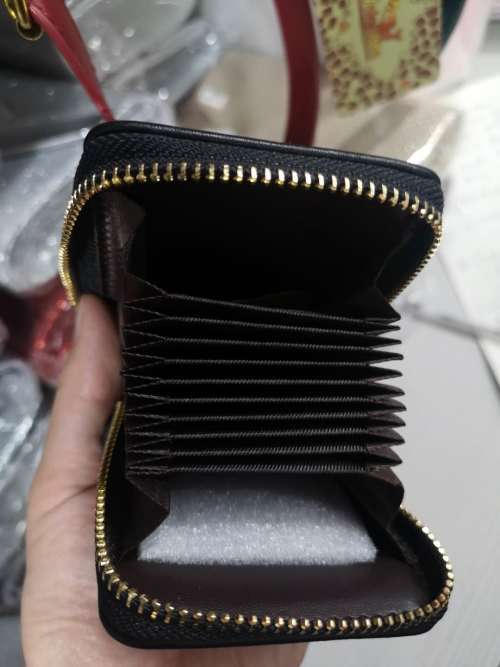 Card holder card wallet Leather card holder Cotton road vertical#local stock#