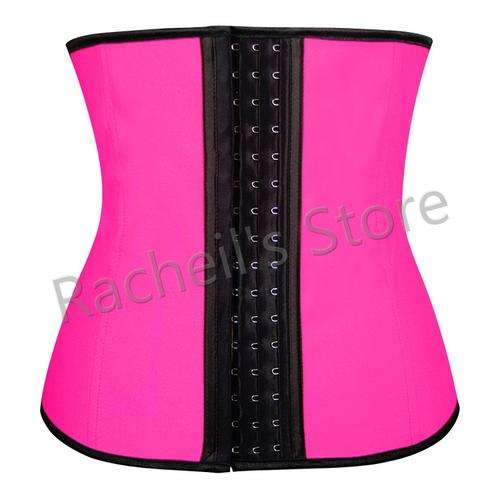 Latex waist trainer corset