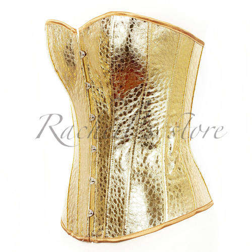 corset in gold color
