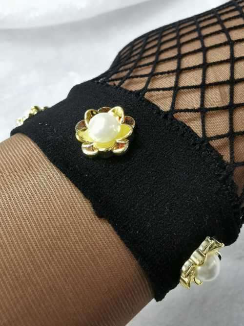 Ankle Socks Fishnet socks Bowtie ankle socks#local stock#