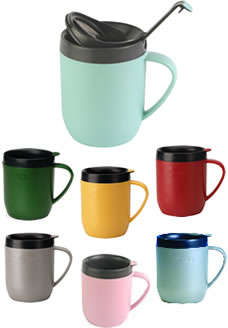 Smart Cafe Filter Coffee and Tea plunger mugs imported from the UK! Only 3 Left!