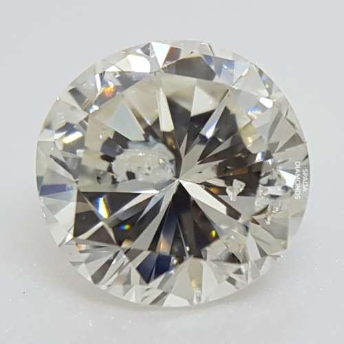 100% Natural Round Brilliant Cut Diamond 0.26ct K I1, Valued R4000!