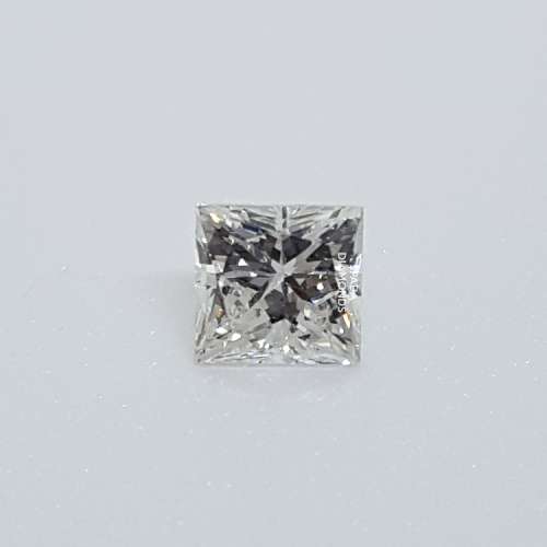 100% Natural Princess Cut Diamond 0.25ct G SI1, Valued R4900!
