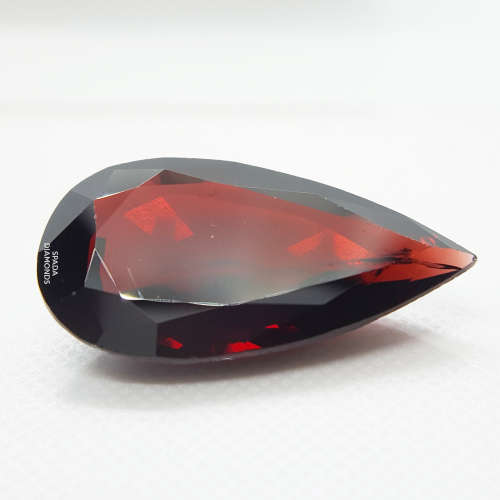100% Natural 10.26ct Pear Red Garnet - EGL CERTIFIED