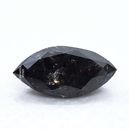 100% Natural Marquise Cut Black Diamond 0.24ct, Valued R2500!