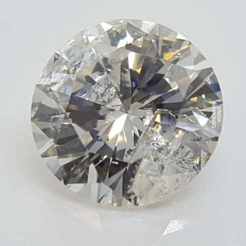 100% Natural Round Brilliant Cut Diamond 0.17ct J I2, Valued R1800!