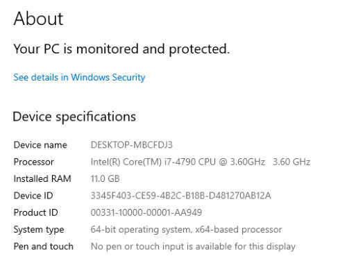 Optiplex 9020 SFF (i7 4790)