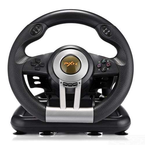 Racing Game Steering Wheels with Brake Pedal PXN - V3 Pro/V3II
