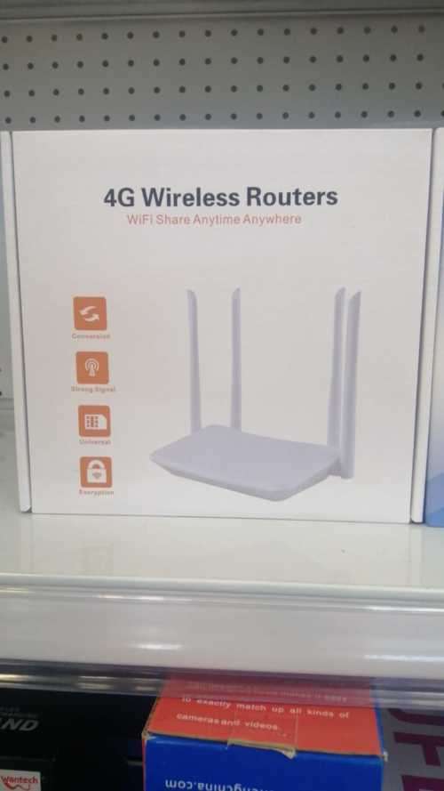 4G Wireless Router - Takes Sim Card - Unlocked to Most Networks