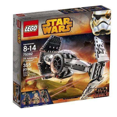 NEW LEGO 75082 Star Wars TIE Advanced Prototype 355pcs Set