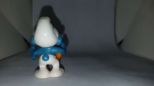 Smurfs Halloween Pumpkin Smurf 20136 Vintage Figure Toy PVC Figurine