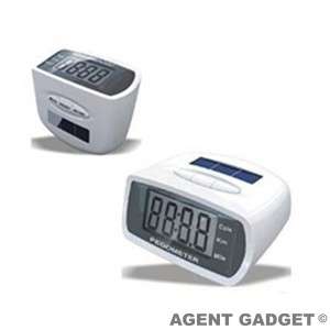 Solar Power LCD Pedometer with Distance Count and Calorie Count