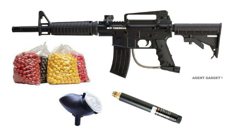 BT Omega Tactical Paintball Marker Kit
