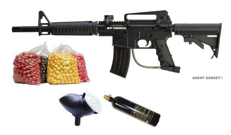 BT Omega Tactical Paintball Marker Kit