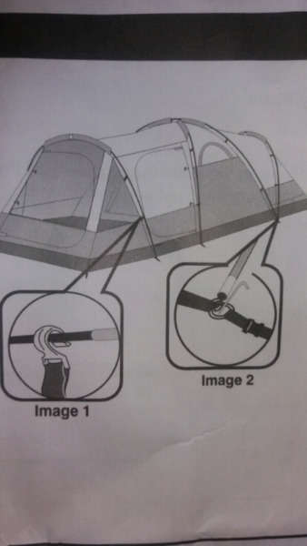 Natural Instincts Vista 6 Man Family Tent With Double Cabin