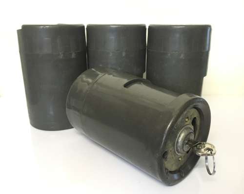 4 x Parking Meter Cash Boxes With Key