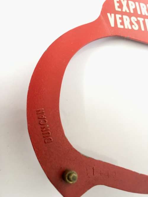 Duncan Parking Meter Red And Yellow Replacement Flags