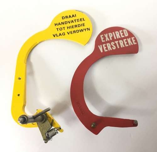 Duncan Parking Meter Red And Yellow Replacement Flags