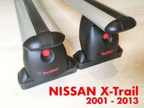 Mont Blanc Roof Racks For Nissan X-Trail 2001 - 2013 with fixed mounting points