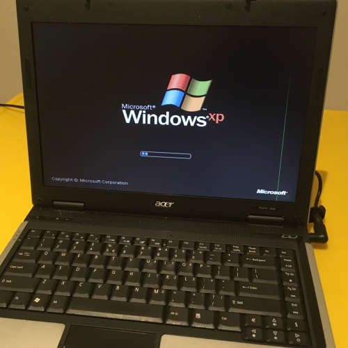 Acer Aspire 3680 laptop with charger