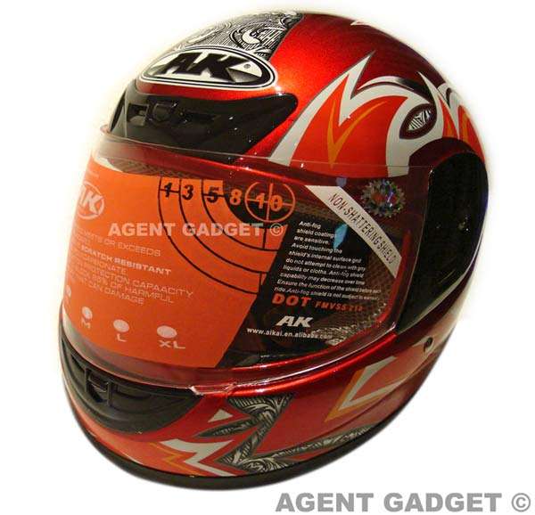 AK Full Face Racing Helmet