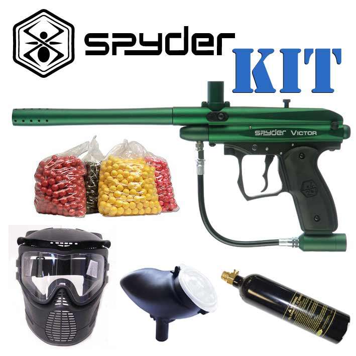 Spyder Victor Complete Paintball Kit - Bargain