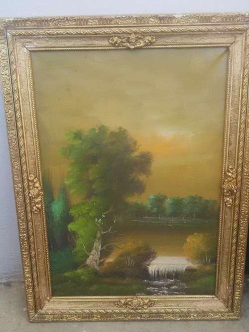 VERY OLD PICTURE FRAME