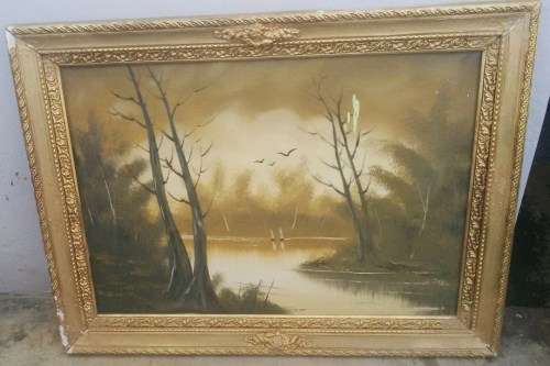 VERY OLD PICTURE FRAME