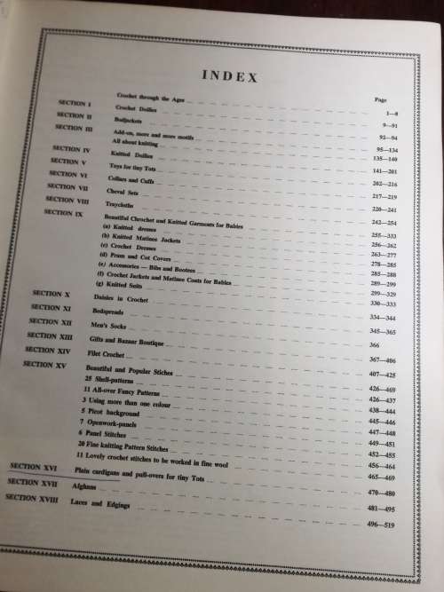 CROCHET AND FINE KNITTING - E E Visser