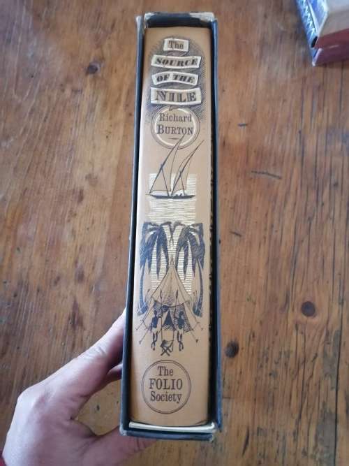 THE SOURCE OF THE NILE - Richard Burton  *Folio Society