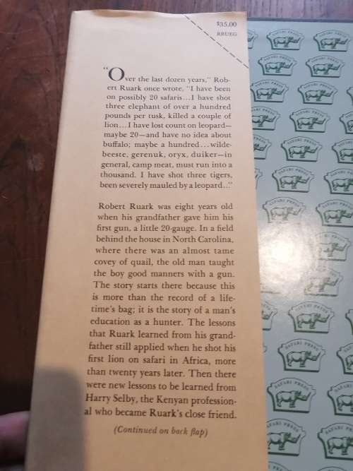 USE ENOUGH GUN: On Hunting Big Game  - Robert Ruark