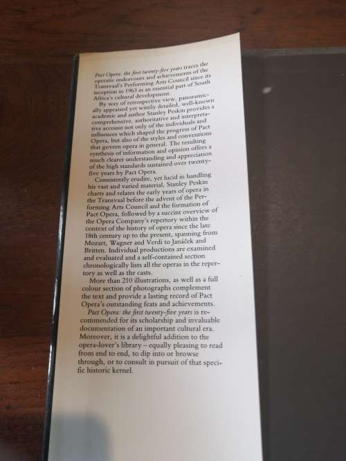 PACT OPERA: The First Twenty-Five Years - Stanley Peskin