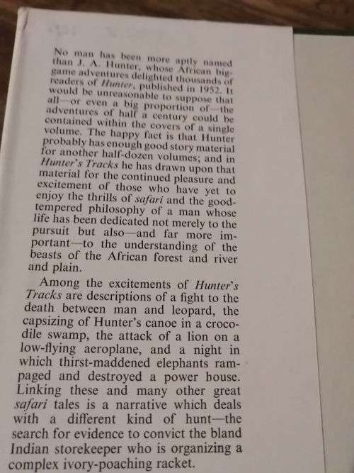 HUNTER`S TRACKS - JA Hunter