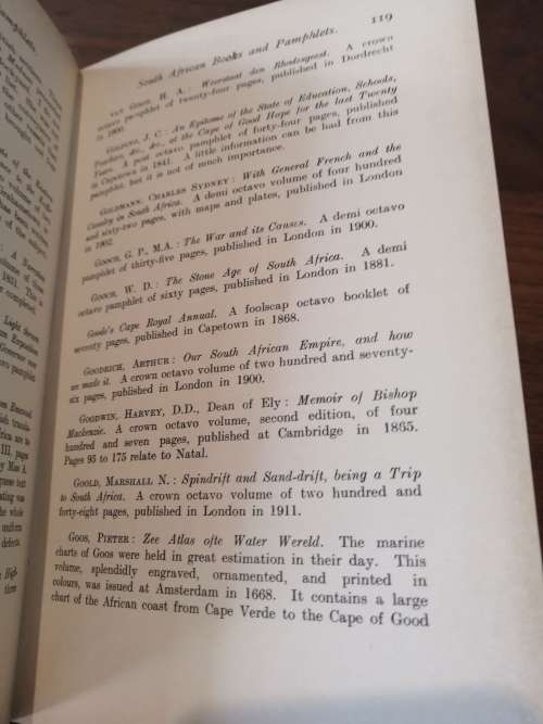 CATALOGUE OF BOOKS AND PAMPHLETS RELATING TO AFRICA - George McCall Theal